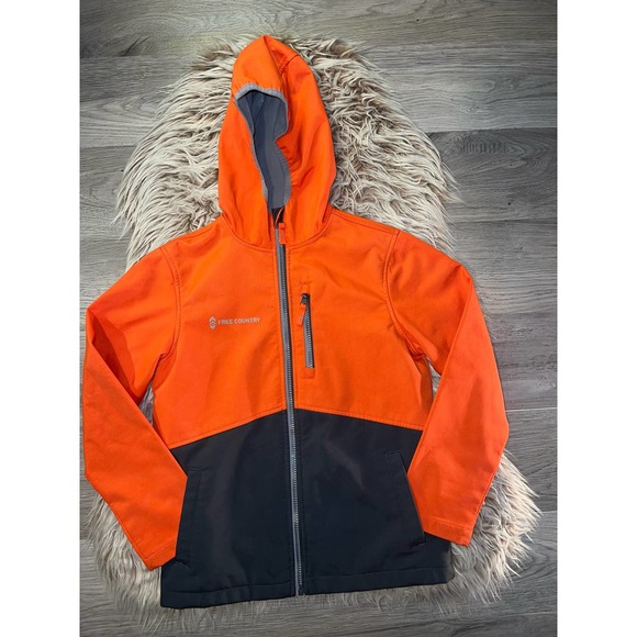 Free Country Other - Free country kids orange & black jacket